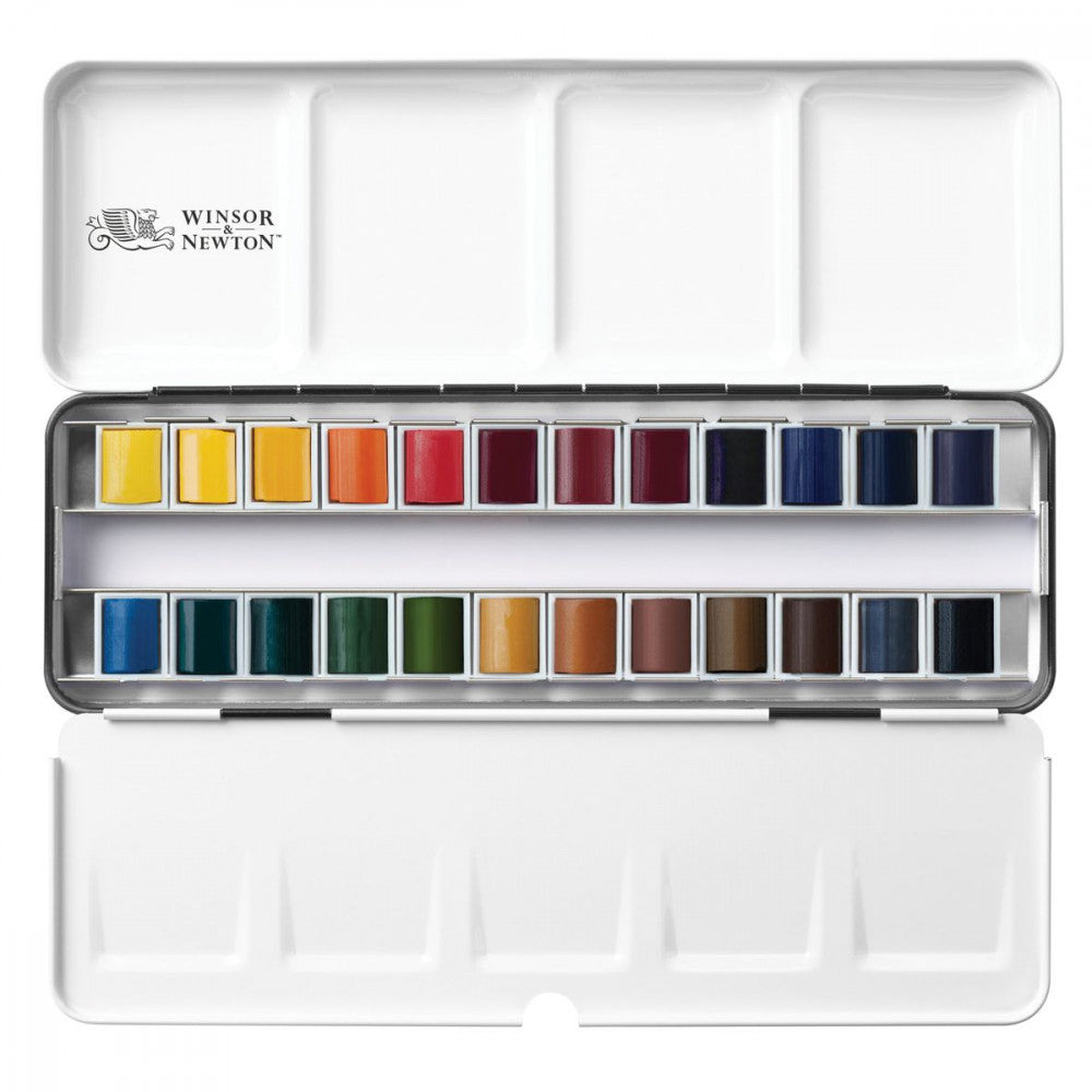 Estojo Tinta Aquarela Winsor & Newton Profissional Lightweight Sketchers Pastilha